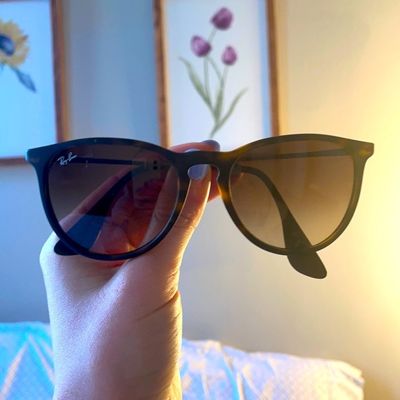 Ray Ban Erika Sunglasses - brown, gently used